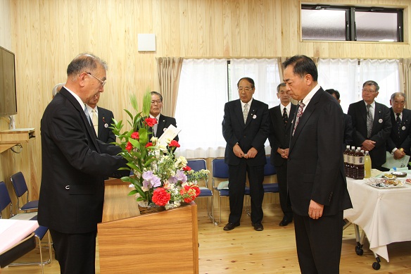 松田院長に感謝状