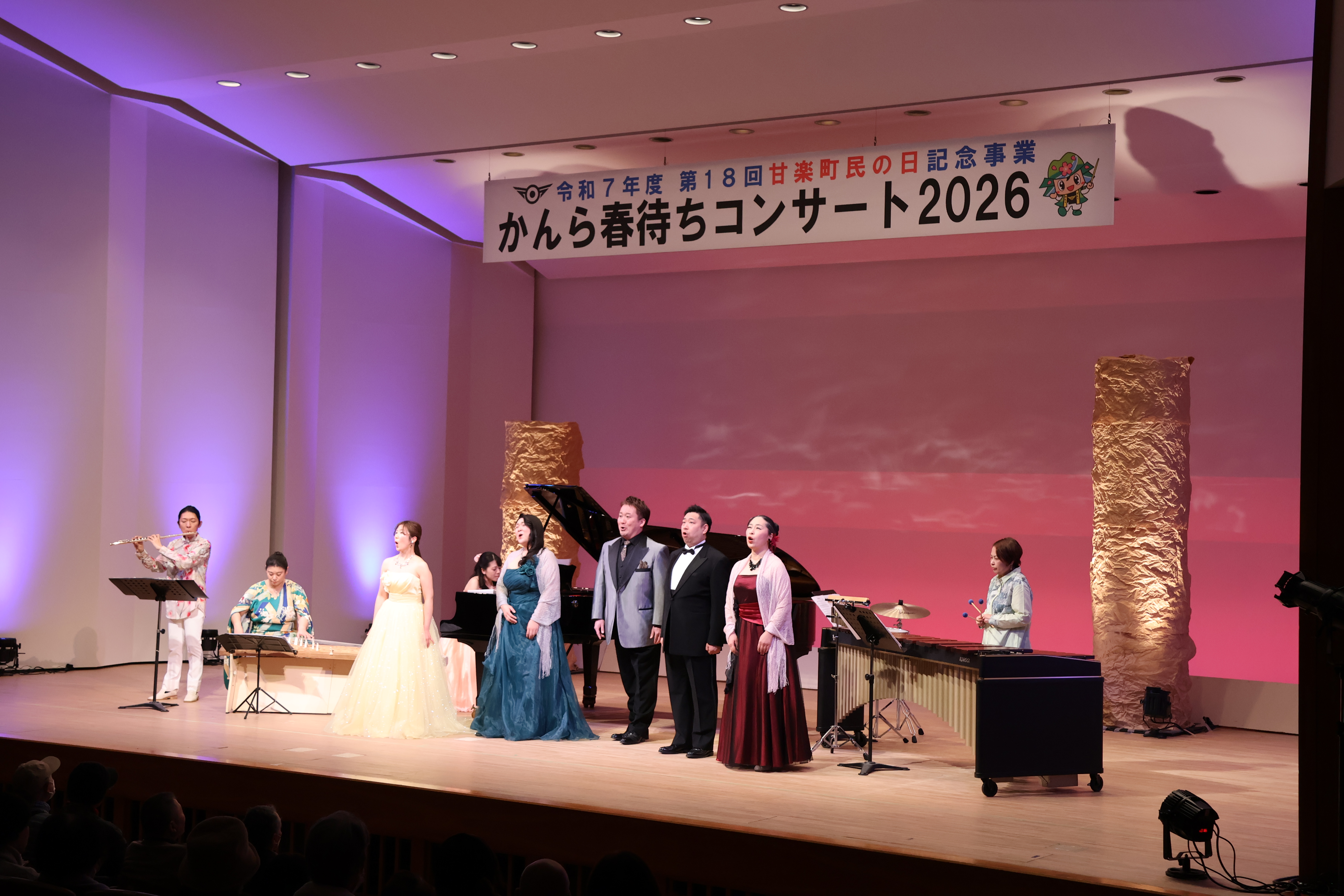 歌声に心を奪われました♪