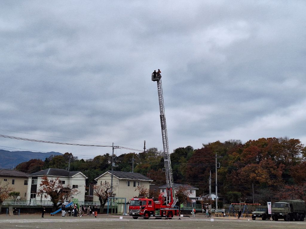 広域消防本部の「はしご車」